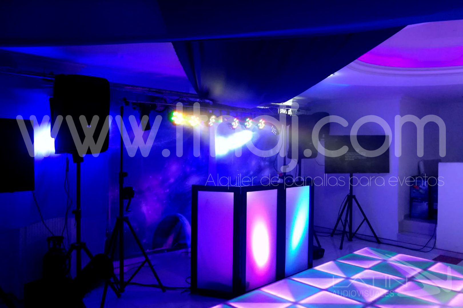 pistas de baile en alquiler para eventos